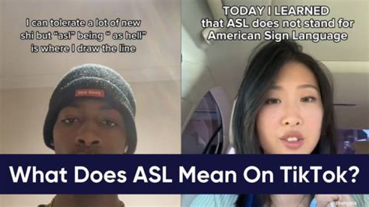 
What does ASL mean on TikTok? Viral slang explained 