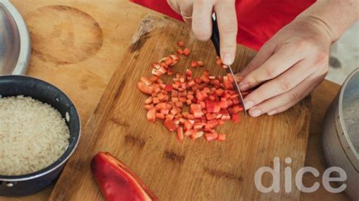 What does dice mean in cooking terms?