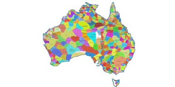 What does this map show about Aboriginal Australia?