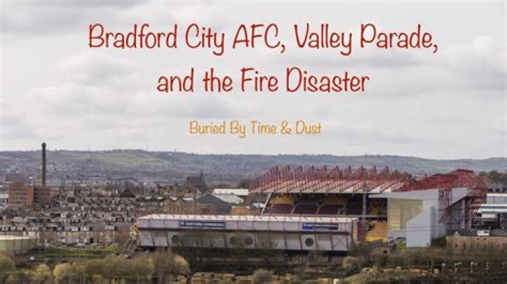 What happened in the Bradford City fire?