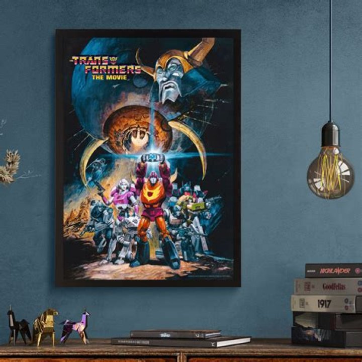 What is a key art poster?