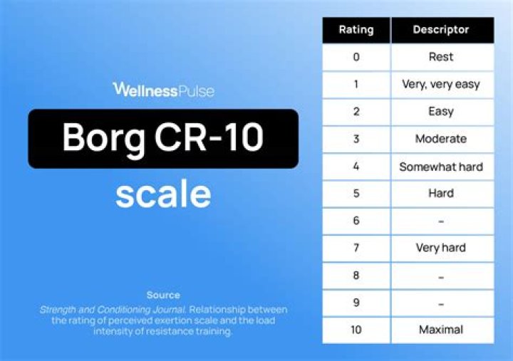 What is a modified Borg scale?