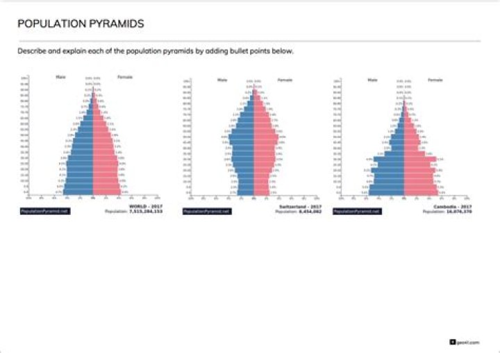 What is a population pyramid geography?