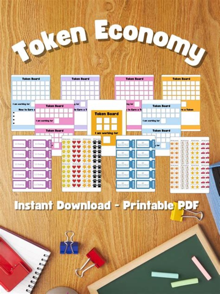 What is an example of token economy?
