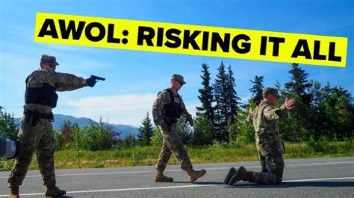 What is considered AWOL in the army?