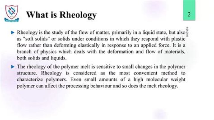 What is dynamic rheology?
