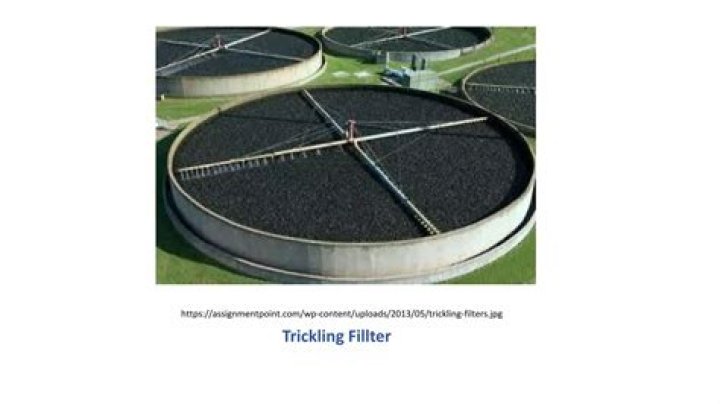 What is low rate trickling filter?