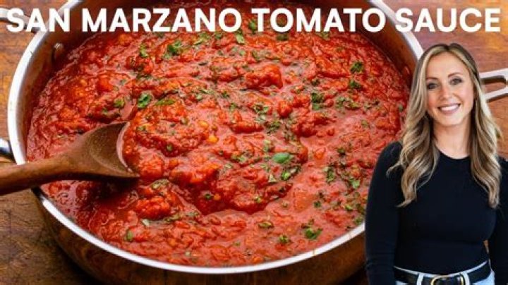 What is San Marzano style tomato sauce?