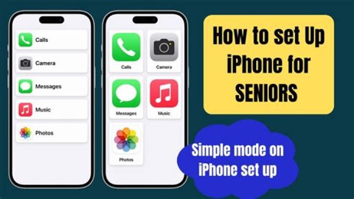 What is senior mode on LG phone?