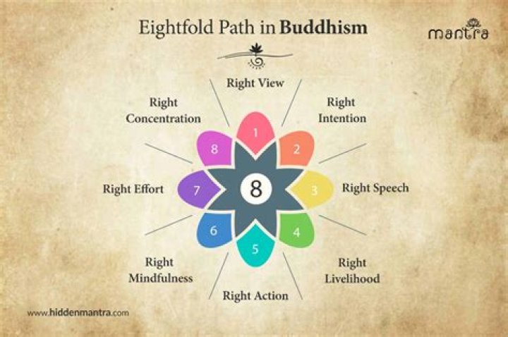 What is the 8 fold path in Buddhism?