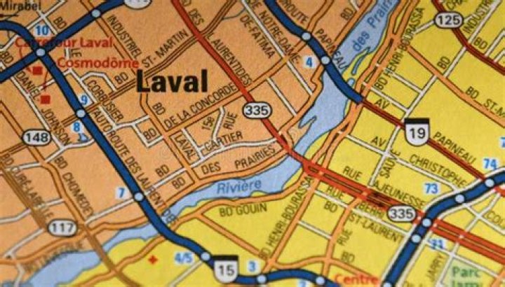 What is the area code for Laval Quebec?