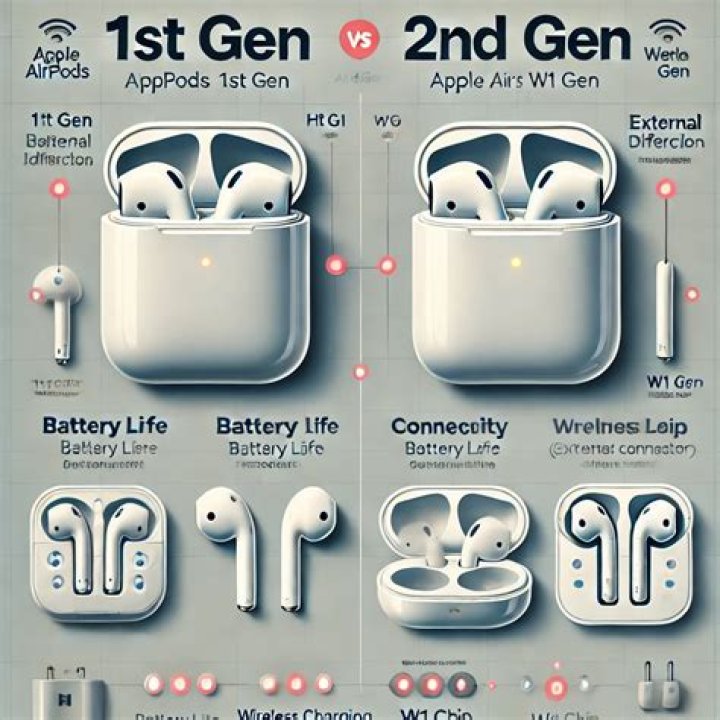 What is the difference between 1st generation and 2nd generation ipads?