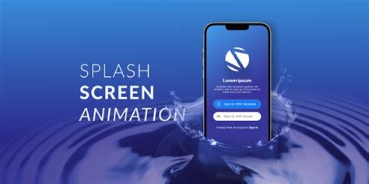 What is the size of splash screen Android?