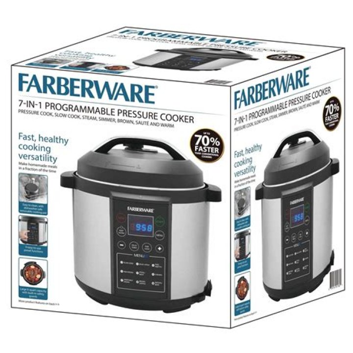What setting is pressure cook on farberware?