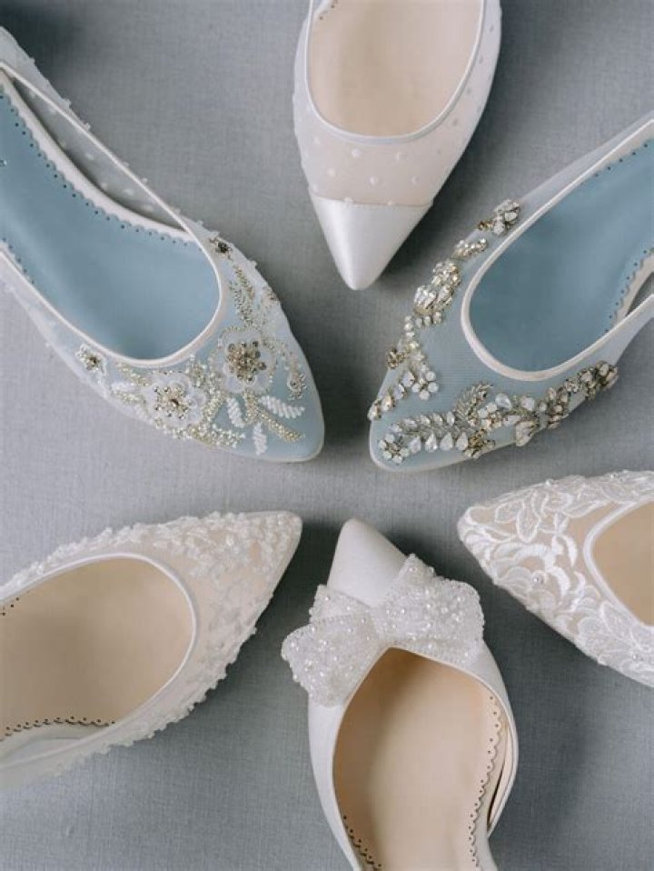 What shoes was Bella wearing on her wedding?