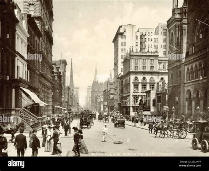 What were the major cities in the 1800s?