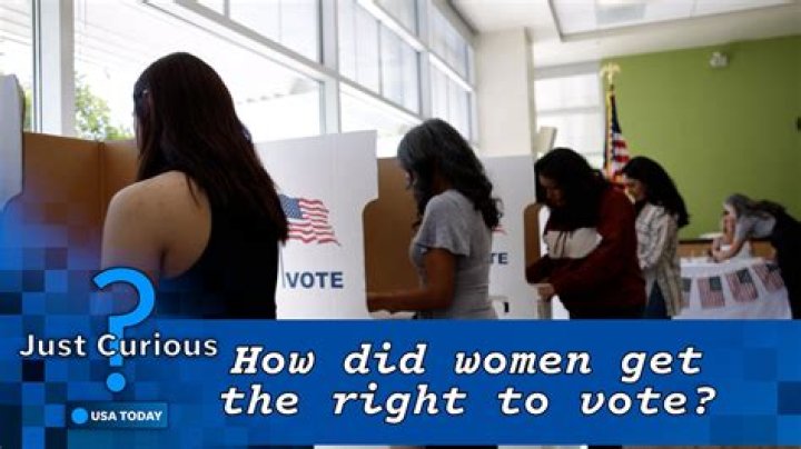 When did female citizens get the right to vote?