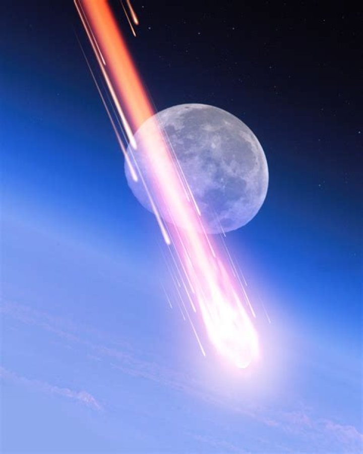 When did the last meteor hit the moon?