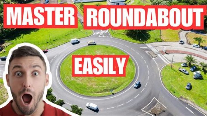 When should you go to busy roundabouts?
