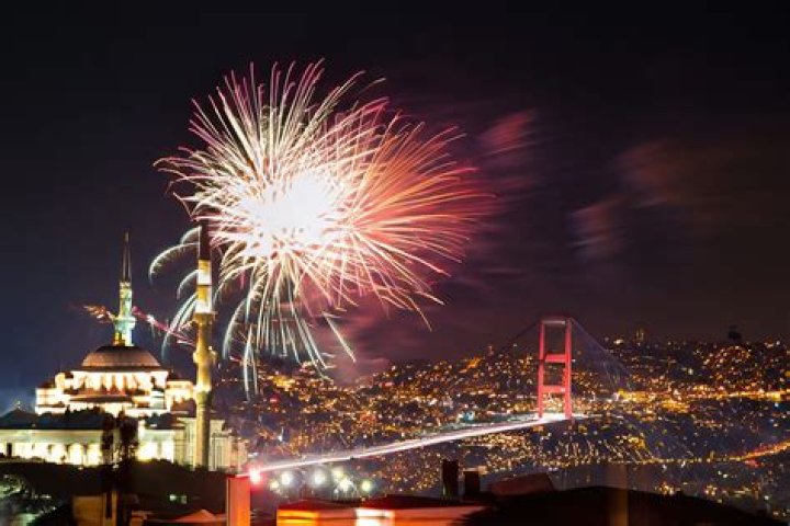 Where is New Year 2020 celebrated in Istanbul?