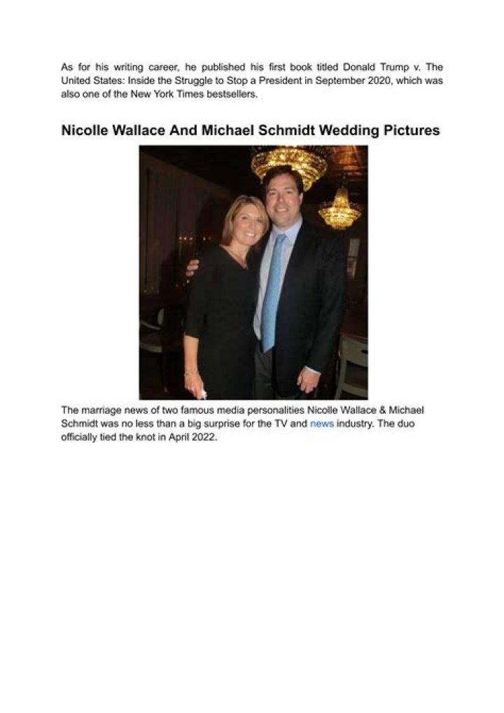 
Who Is Michael Schmidt Wife Clare? People Are Very Curious About His Love Life 