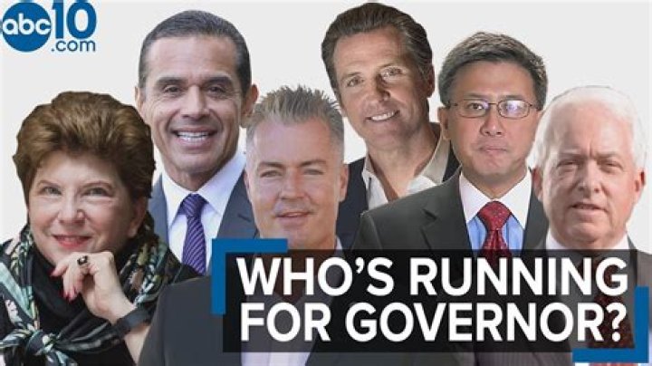 Who is running for Governor 2020?