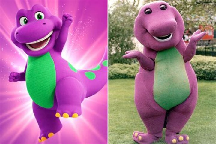 Who played the character Barney the purple dinosaur?
