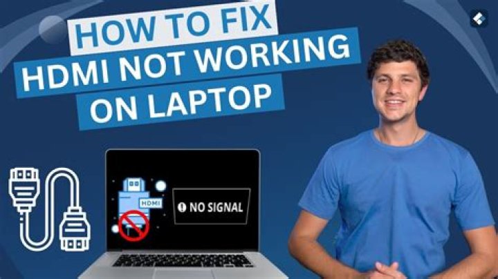 Why is my HDMI adapter not working?