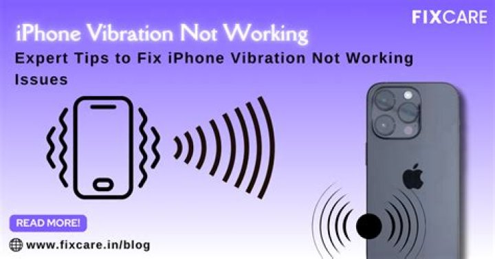 Why is my touch vibration not working?